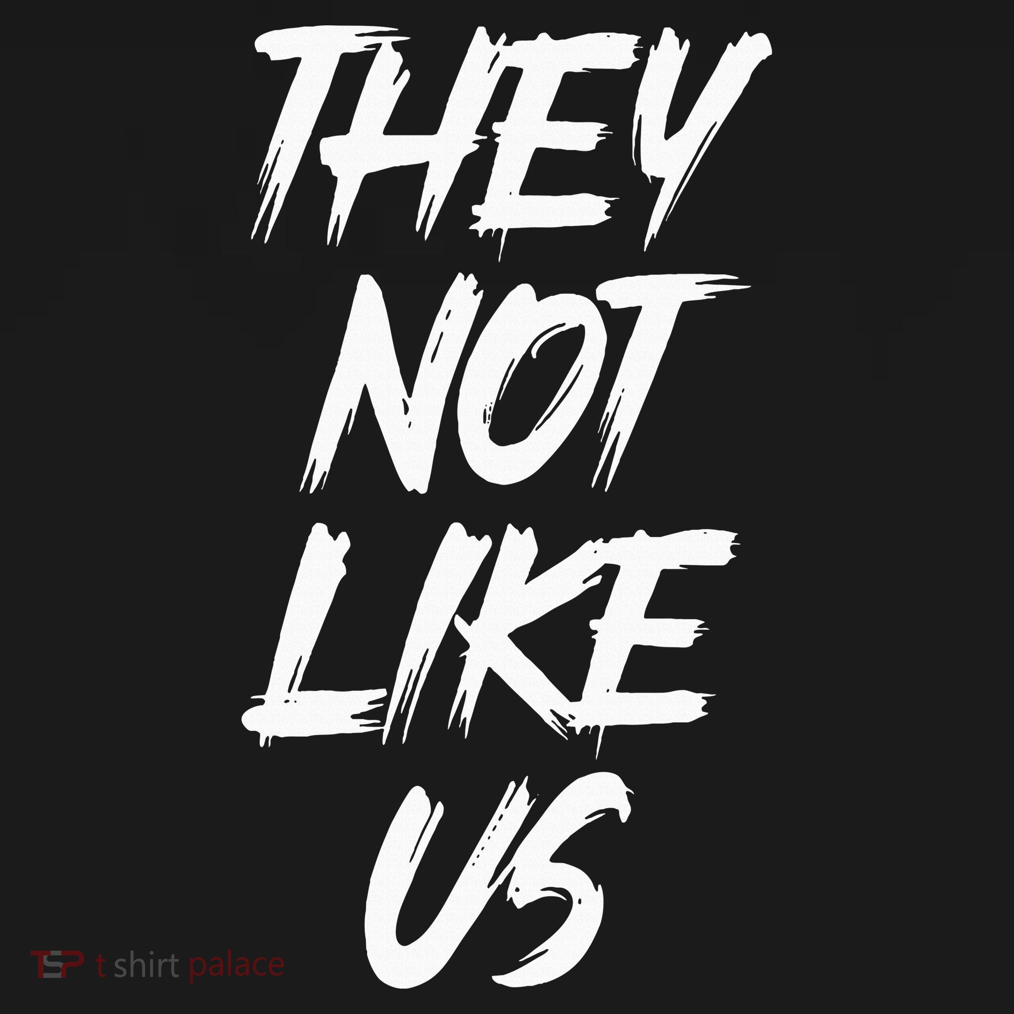 They Not Like Us Oldschool Rapper Hip Hop 90s Quotes USA-Made Doggie Bandana