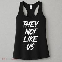 They Not Like Us Oldschool Rapper Hip Hop 90s Quotes Women's Tank Top thumb 3