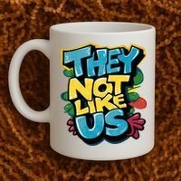 They Not Like Us Not Like Us Coffee Mug thumb 2