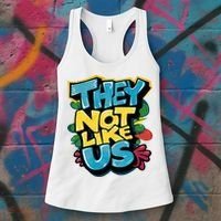 They Not Like Us Not Like Us Women's Tank Top thumb 3