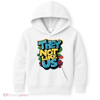 They Not Like Us Not Like Us Kids Hoodie
