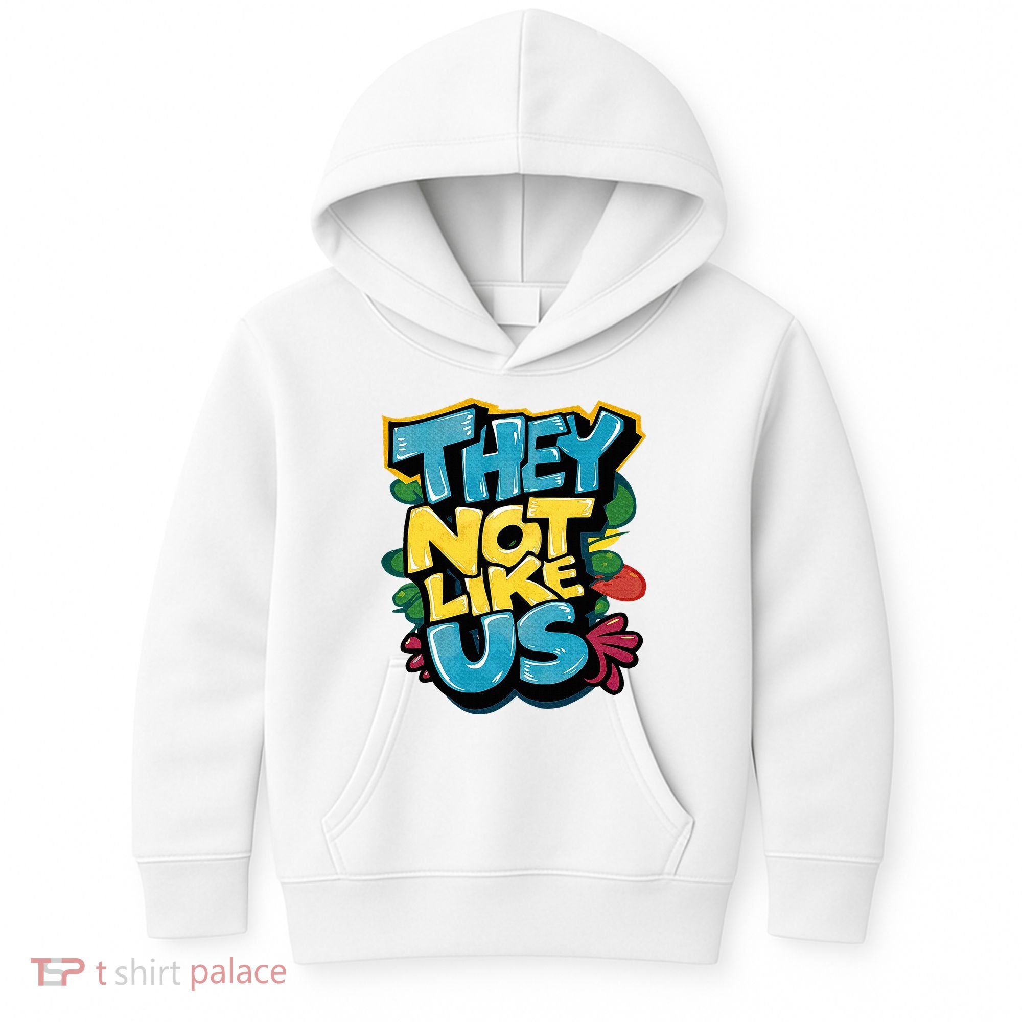 They Not Like Us Not Like Us Kids Hoodie