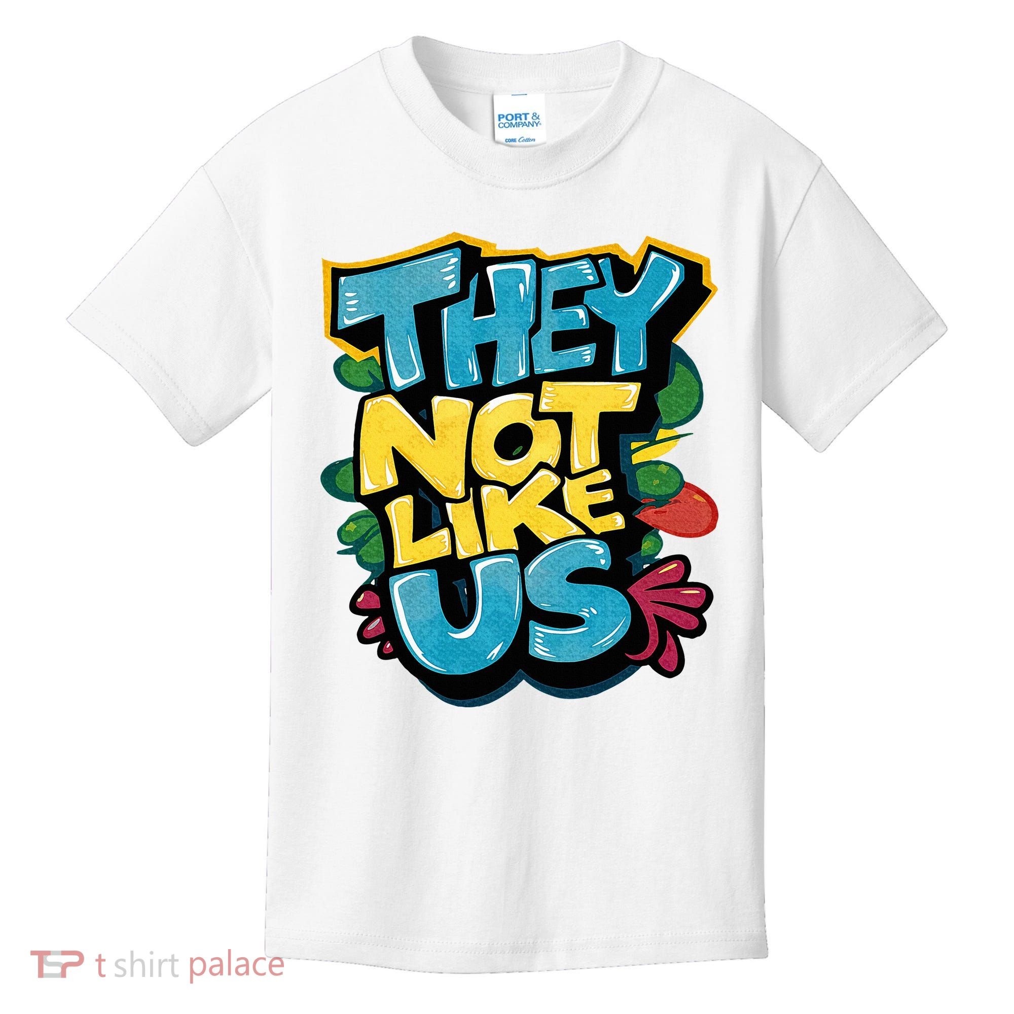 They Not Like Us Not Like Us Kids T-Shirt