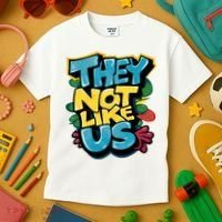 They Not Like Us Not Like Us Kids T-Shirt thumb 3