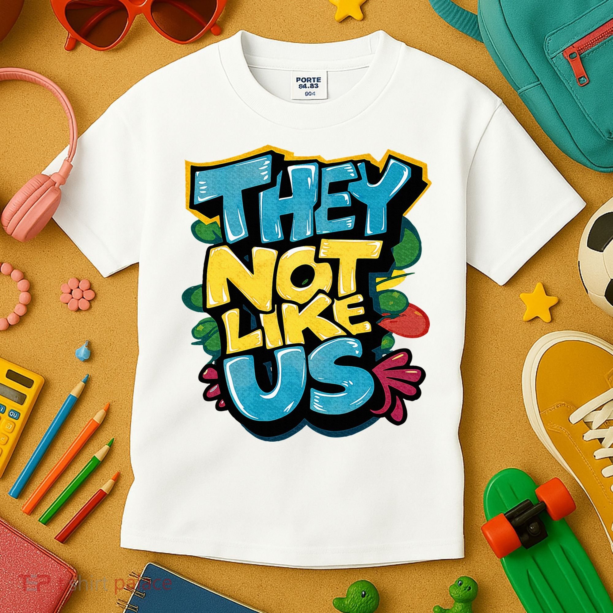 They Not Like Us Not Like Us Kids T-Shirt
