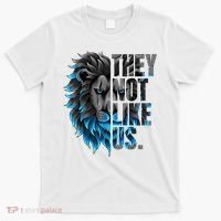 They Not Like Us Touchdown American Football Game Day Lion T-Shirt thumb 0