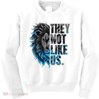 They Not Like Us Touchdown American Football Game Day Lion Kids Sweatshirt thumb 0