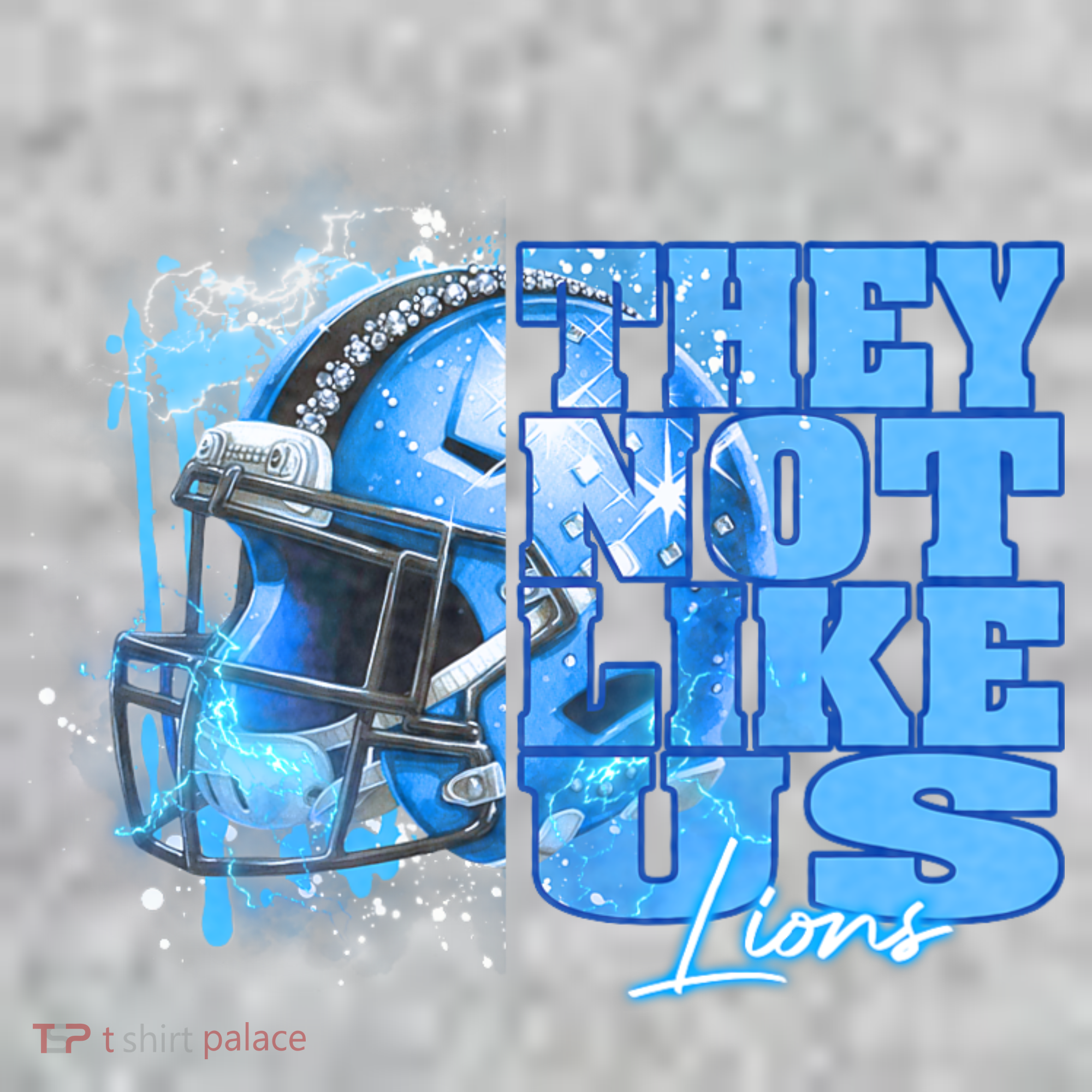 They Not Like Us Lions Grit The Baniff Cuffed Pom Beanie