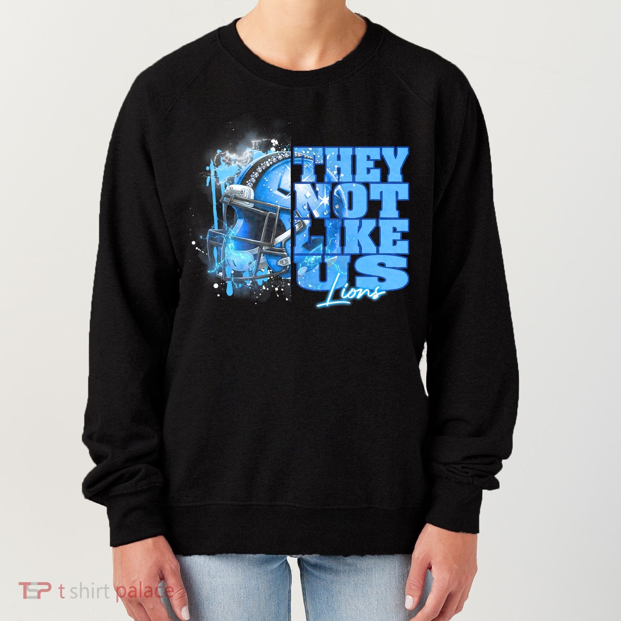They Not Like Us Lions Grit Women's Sweatshirt
