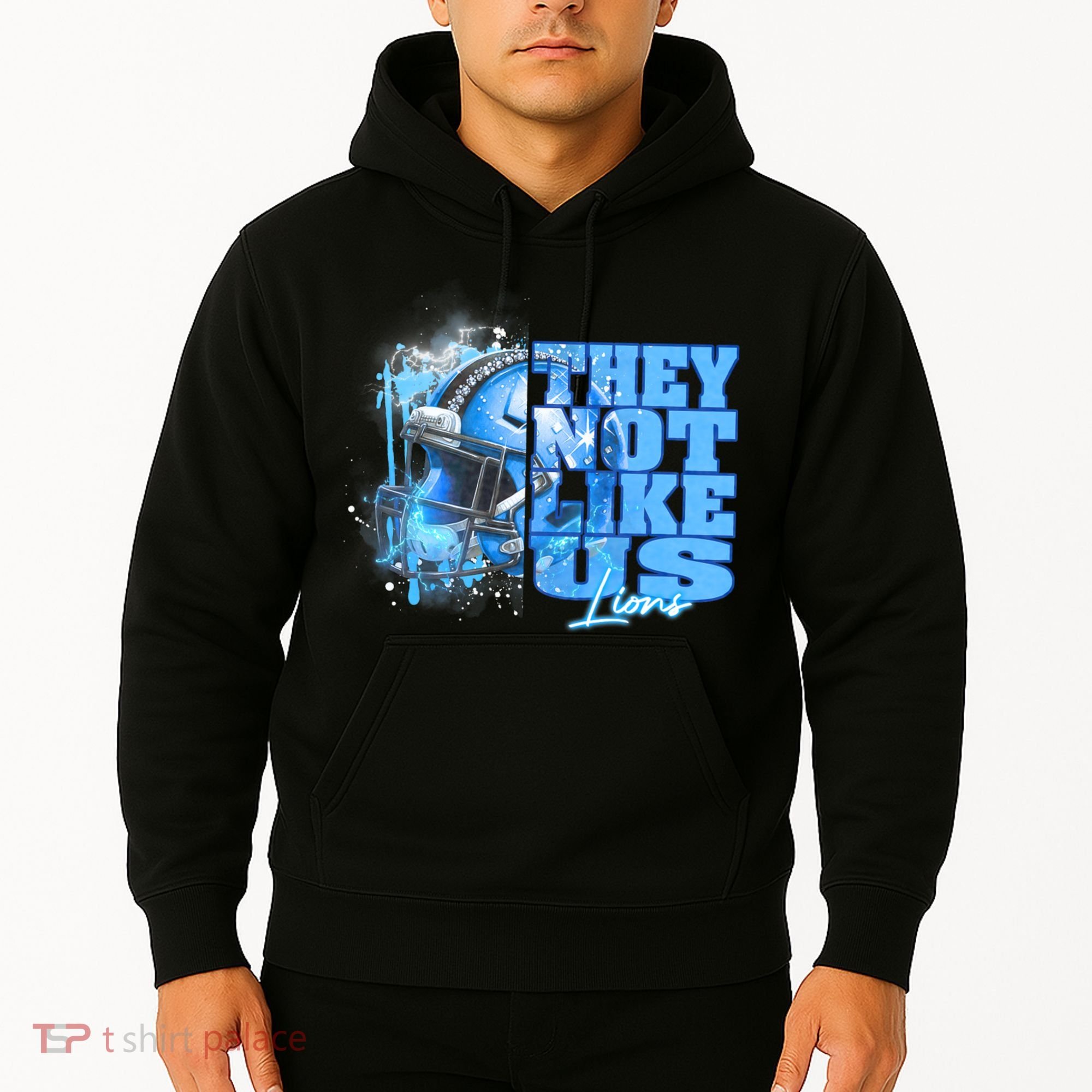 They Not Like Us Lions Grit Hoodie