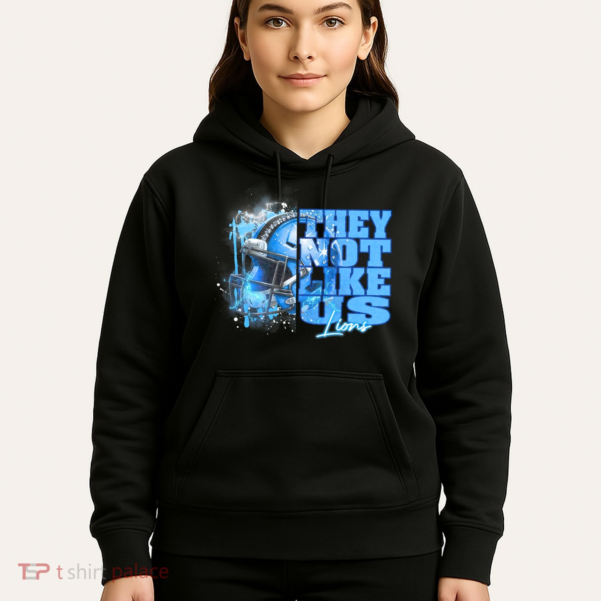 They Not Like Us Lions Grit Hoodie