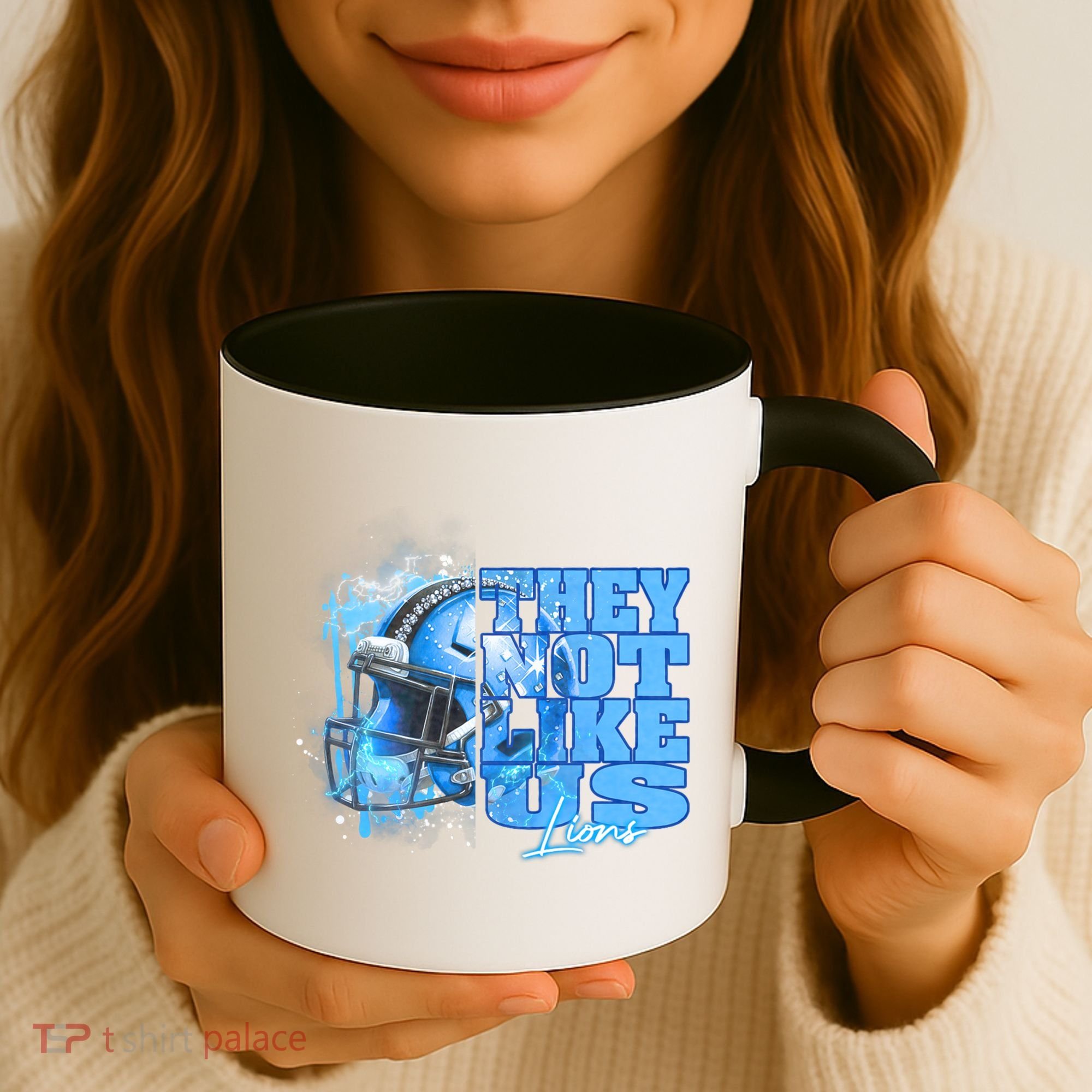 They Not Like Us Lions Grit Coffee Mug