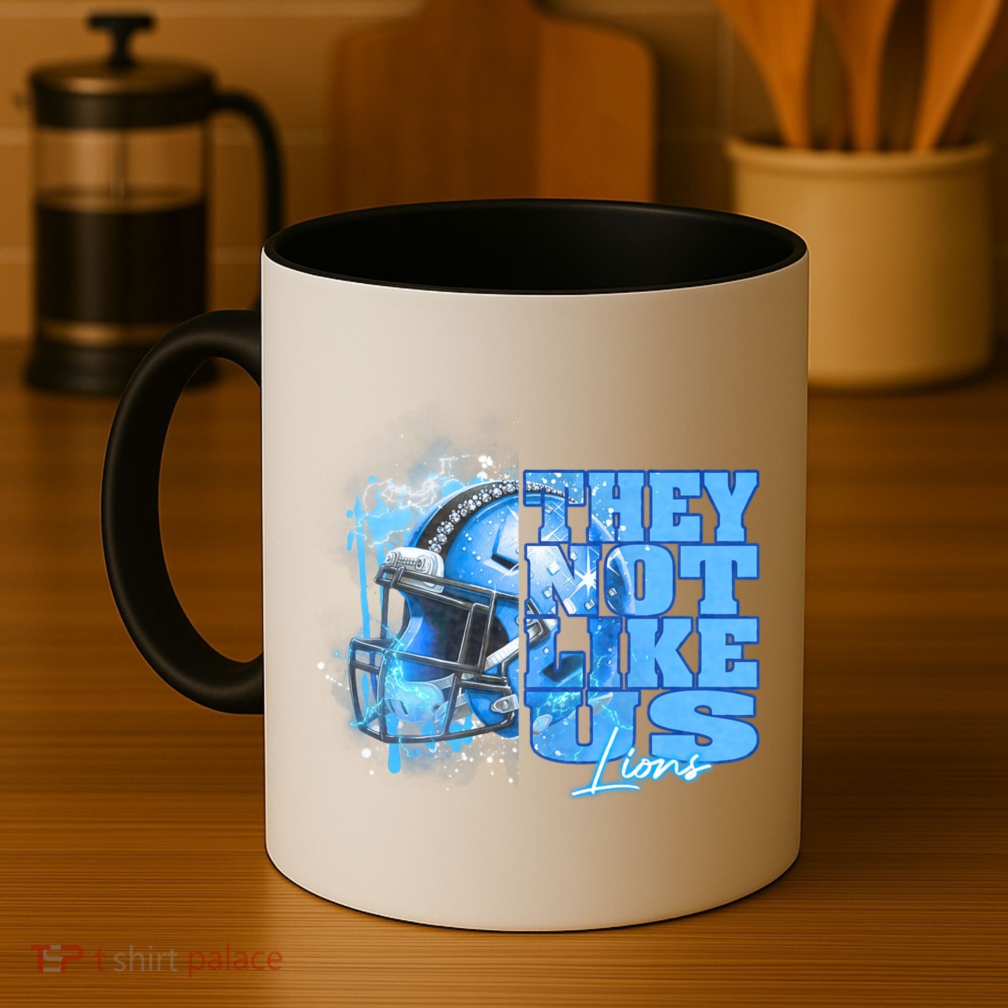 They Not Like Us Lions Grit Coffee Mug