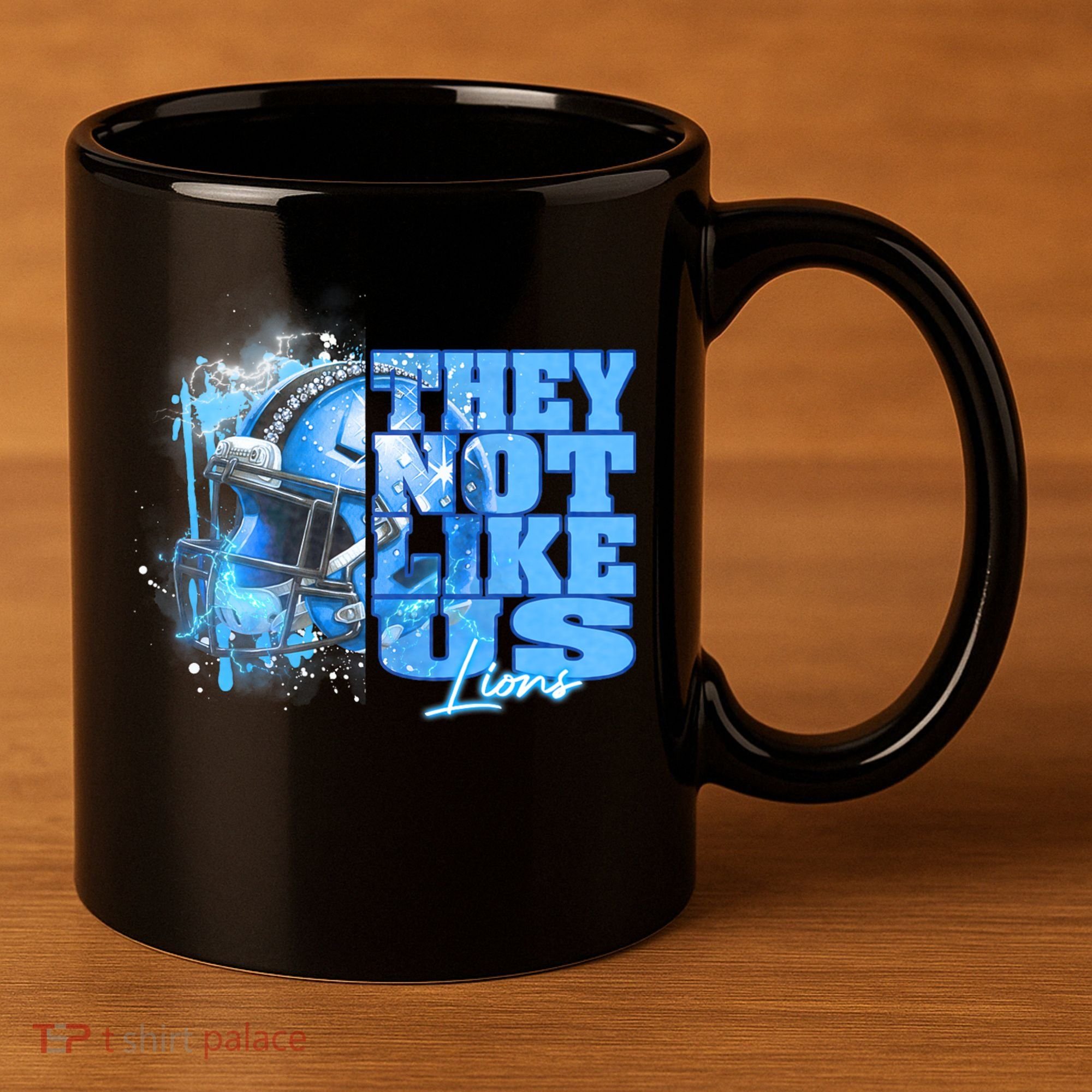 They Not Like Us Lions Grit 11oz C Handle Ceramic Mug