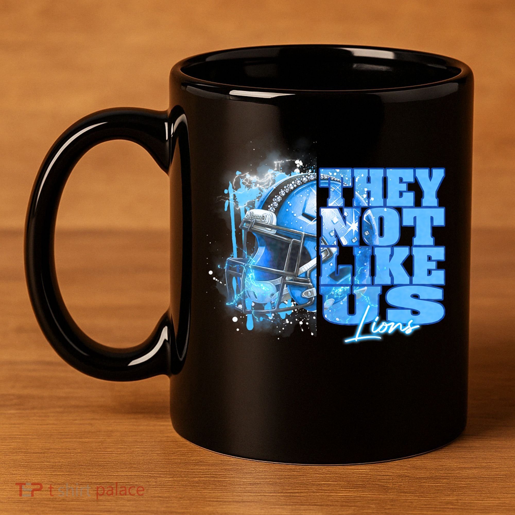 They Not Like Us Lions Grit 11oz C Handle Ceramic Mug
