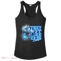 They Not Like Us Lions Grit Ladies PosiCharge Competitor Racerback Tank thumb 0