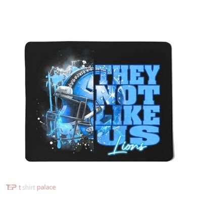 They Not Like Us Lions Grit Mousepad