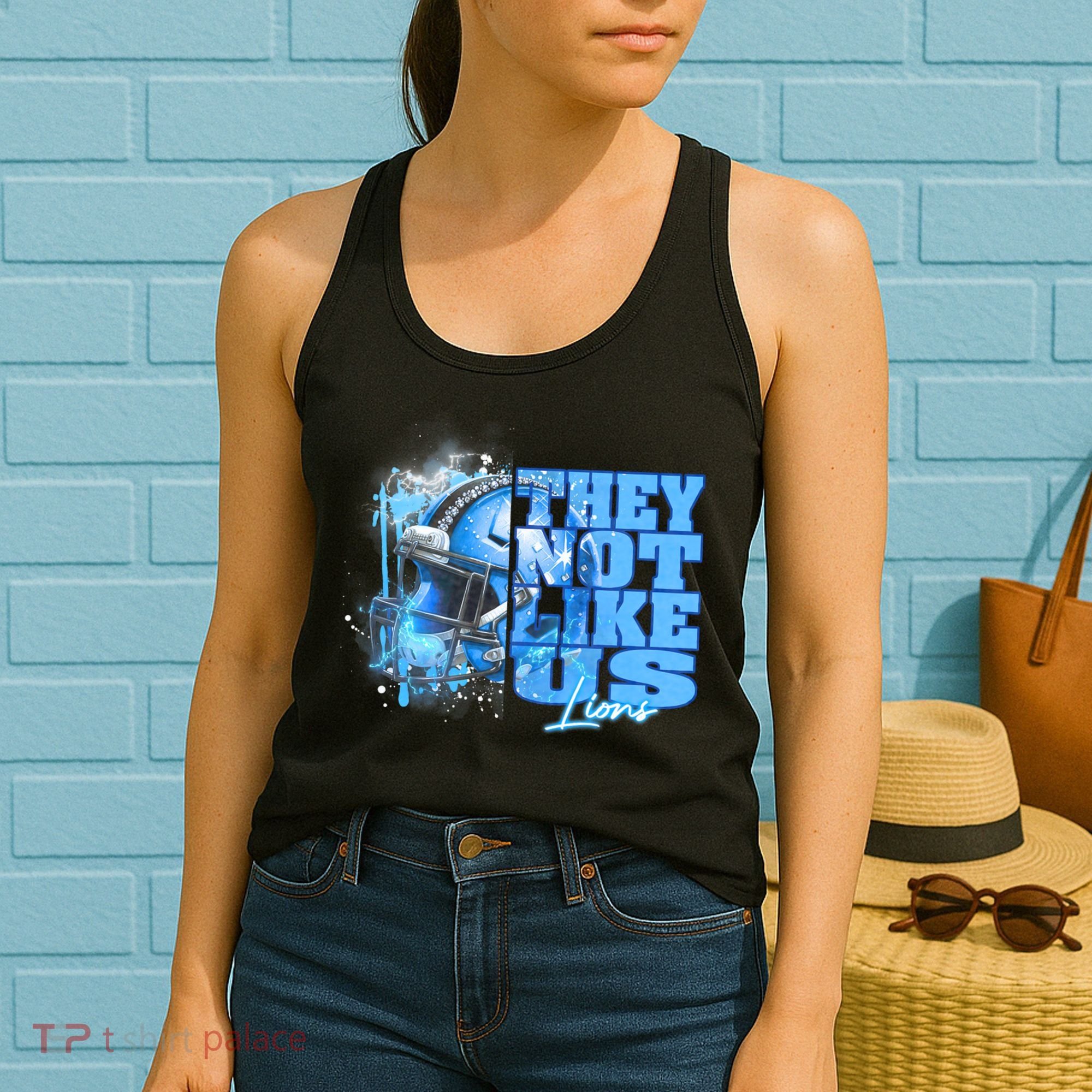 They Not Like Us Lions Grit Women's Tank Top