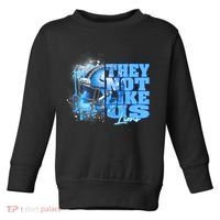 They Not Like Us Lions Grit Toddler Sweatshirt thumb 0