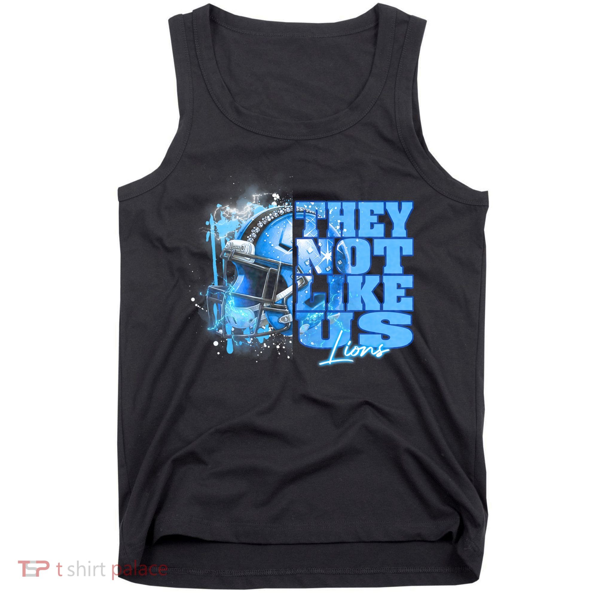 They Not Like Us Lions Grit Tank Top