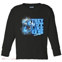 They Not Like Us Lions Grit Toddler Long Sleeve Shirt thumb 0