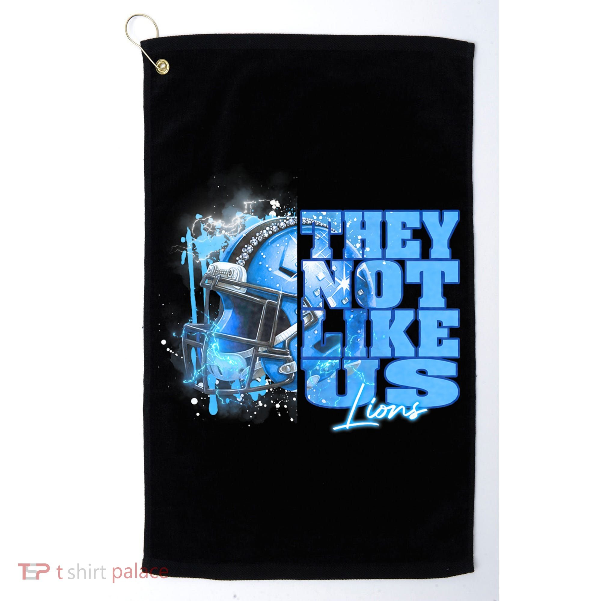 They Not Like Us Lions Grit Golf Towel