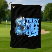 They Not Like Us Lions Grit Golf Towel thumb 1