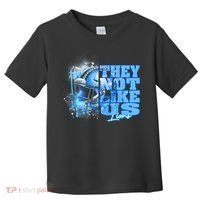 They Not Like Us Lions Grit Toddler T-Shirt thumb 0
