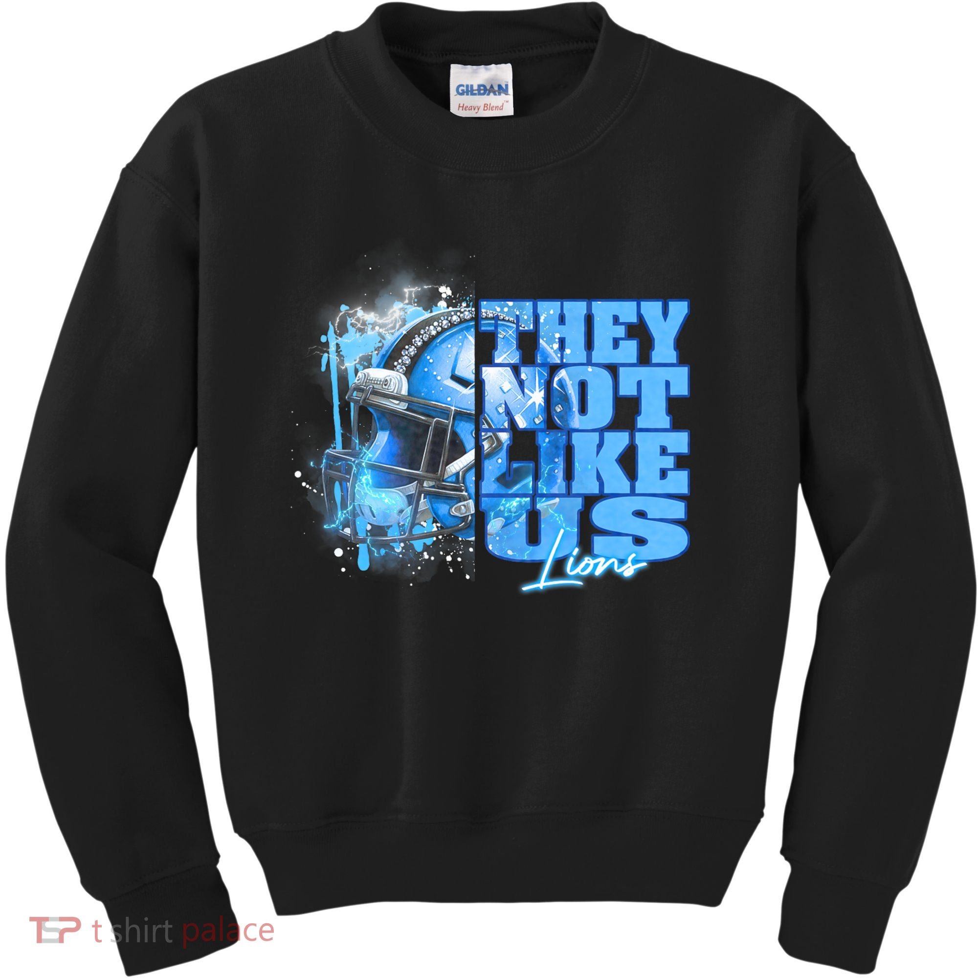 They Not Like Us Lions Grit Kids Sweatshirt
