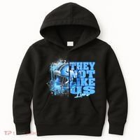 They Not Like Us Lions Grit Kids Hoodie thumb 0