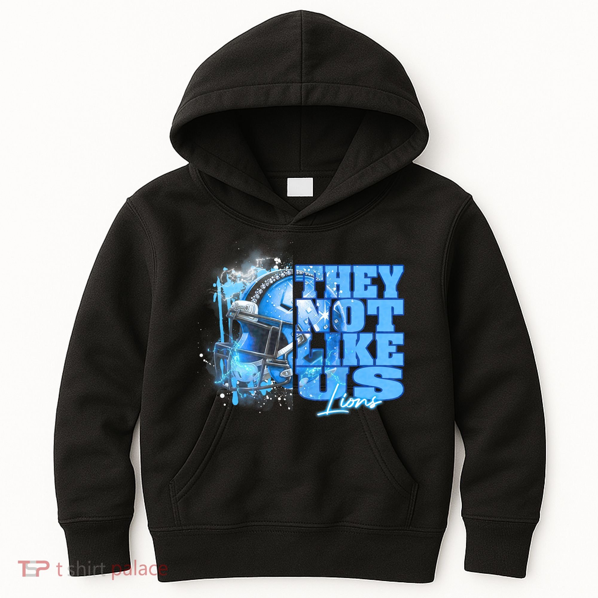 They Not Like Us Lions Grit Kids Hoodie
