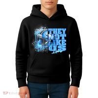 They Not Like Us Lions Grit Kids Hoodie thumb 4