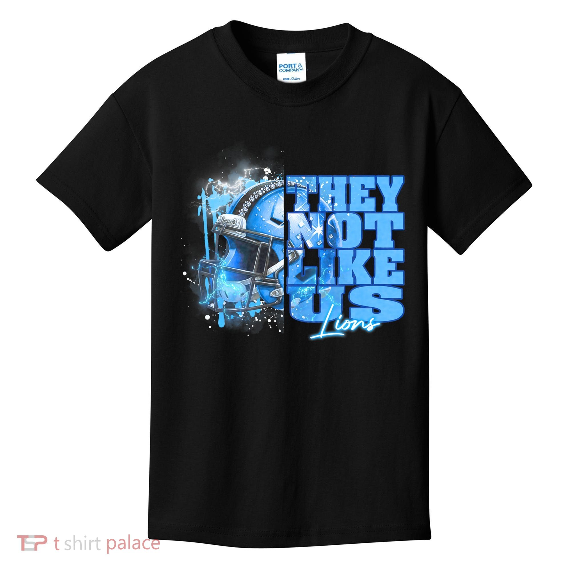 They Not Like Us Lions Grit Kids T-Shirt