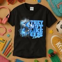 They Not Like Us Lions Grit Kids T-Shirt thumb 3