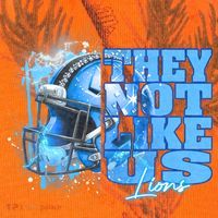 They Not Like Us Lions Grit Kati Licensed 12" Camo Cuffed Beanie thumb 2