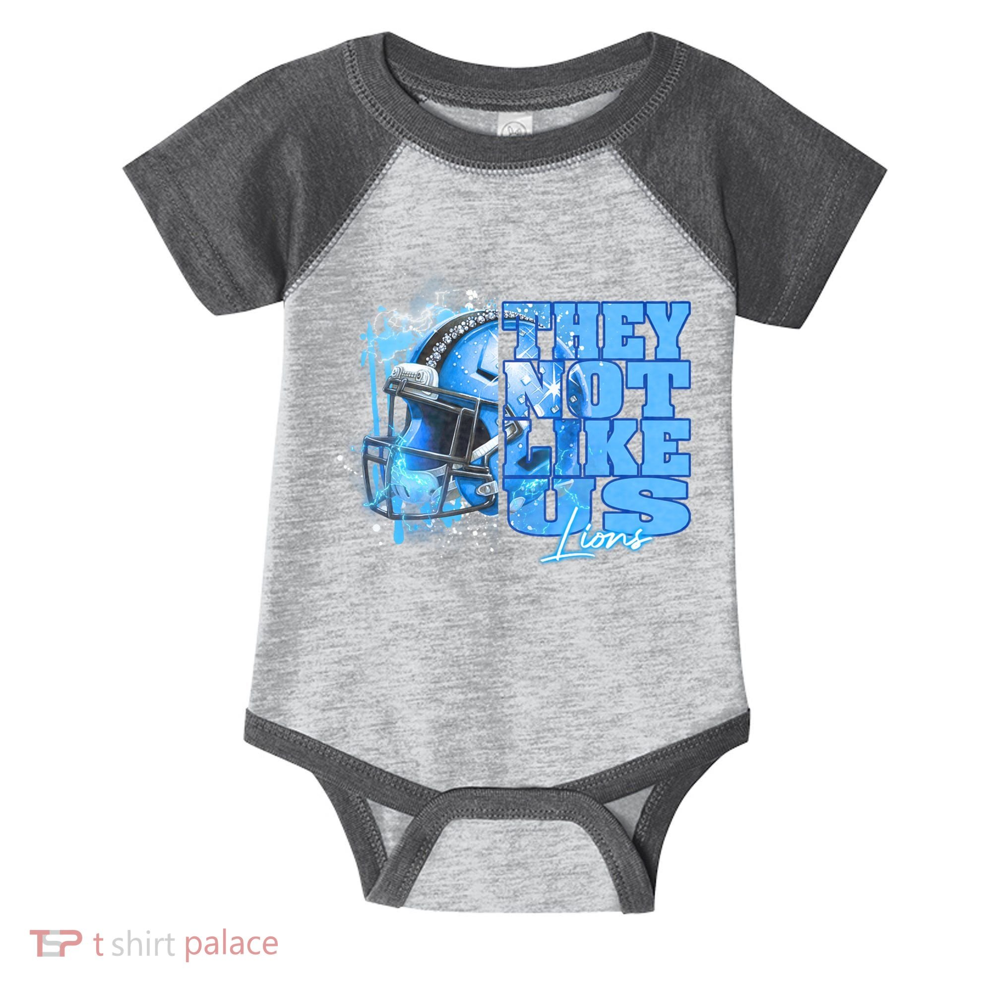 They Not Like Us Lions Grit Infant Baby Jersey Bodysuit