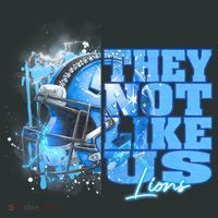 They Not Like Us Lions Grit Infant Baby Jersey Bodysuit thumb 2