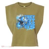 They Not Like Us Lions Grit Garment-Dyed Women's Muscle Tee thumb 0