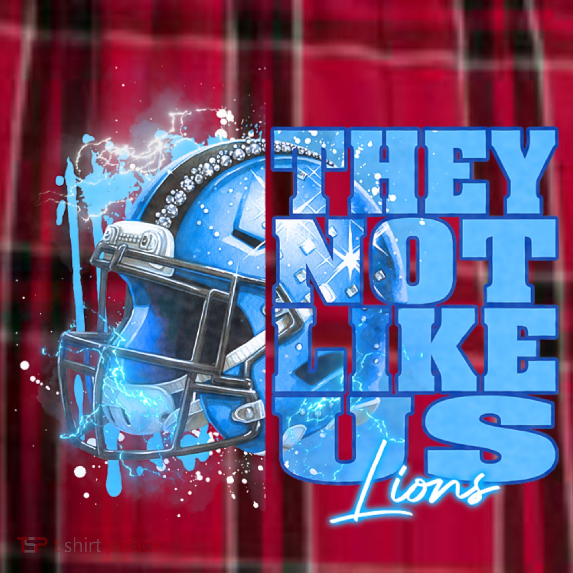 They Not Like Us Lions Grit Women's Flannel Plaid Pajama Pants