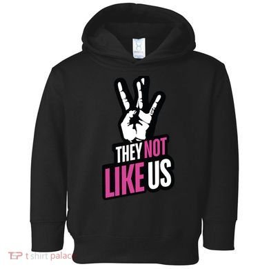 They Not Like Us Toddler Hoodie