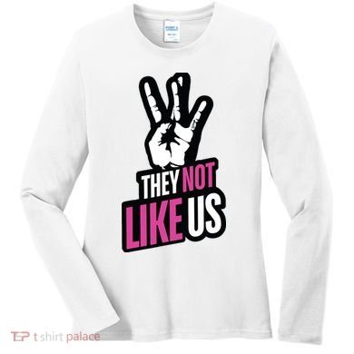 They Not Like Us Women's Long Sleeve Shirt