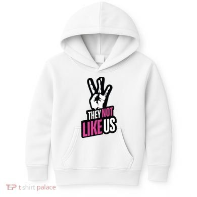 They Not Like Us Kids Hoodie