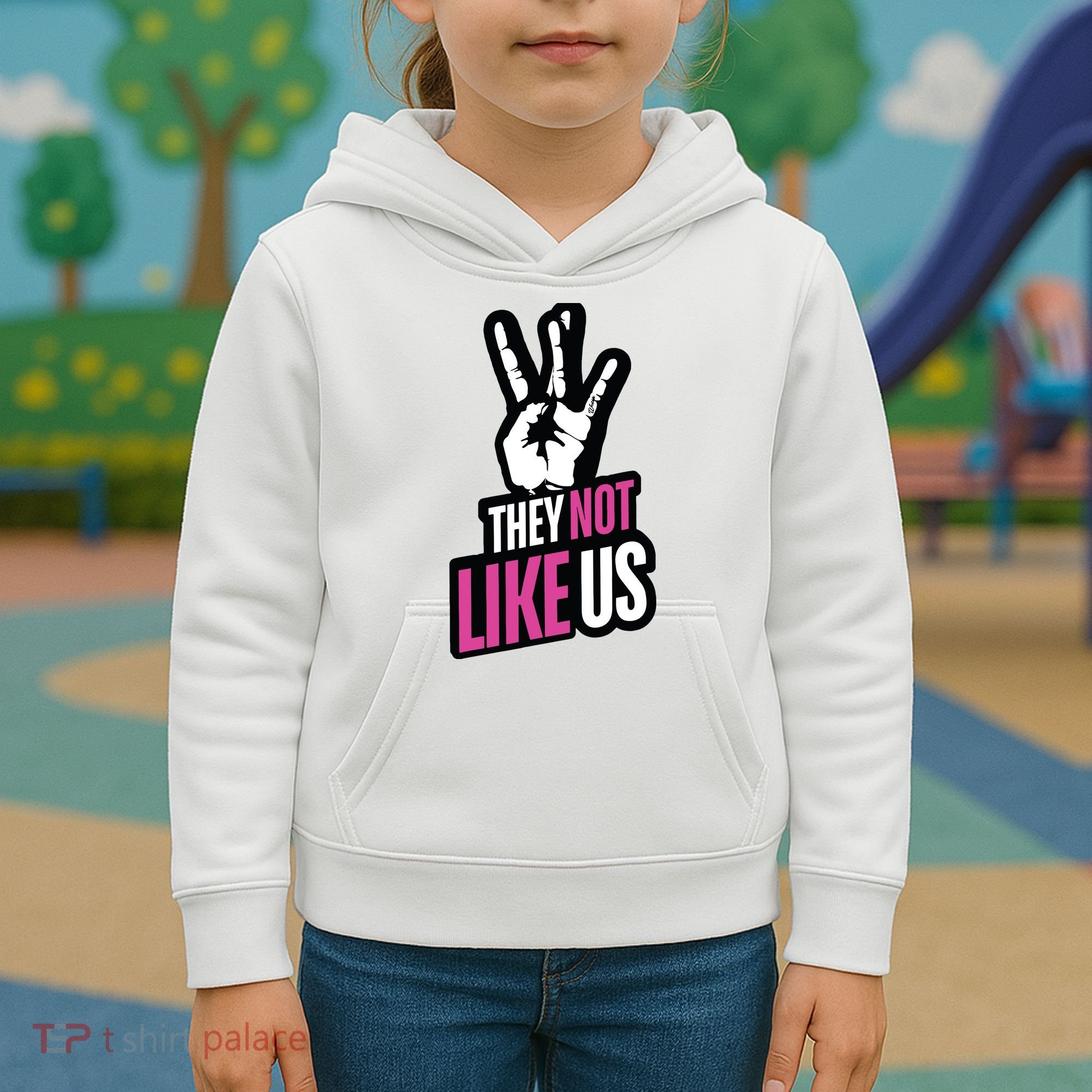 They Not Like Us Kids Hoodie
