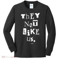 They Not Like Us Kids Long Sleeve Shirt thumb 0