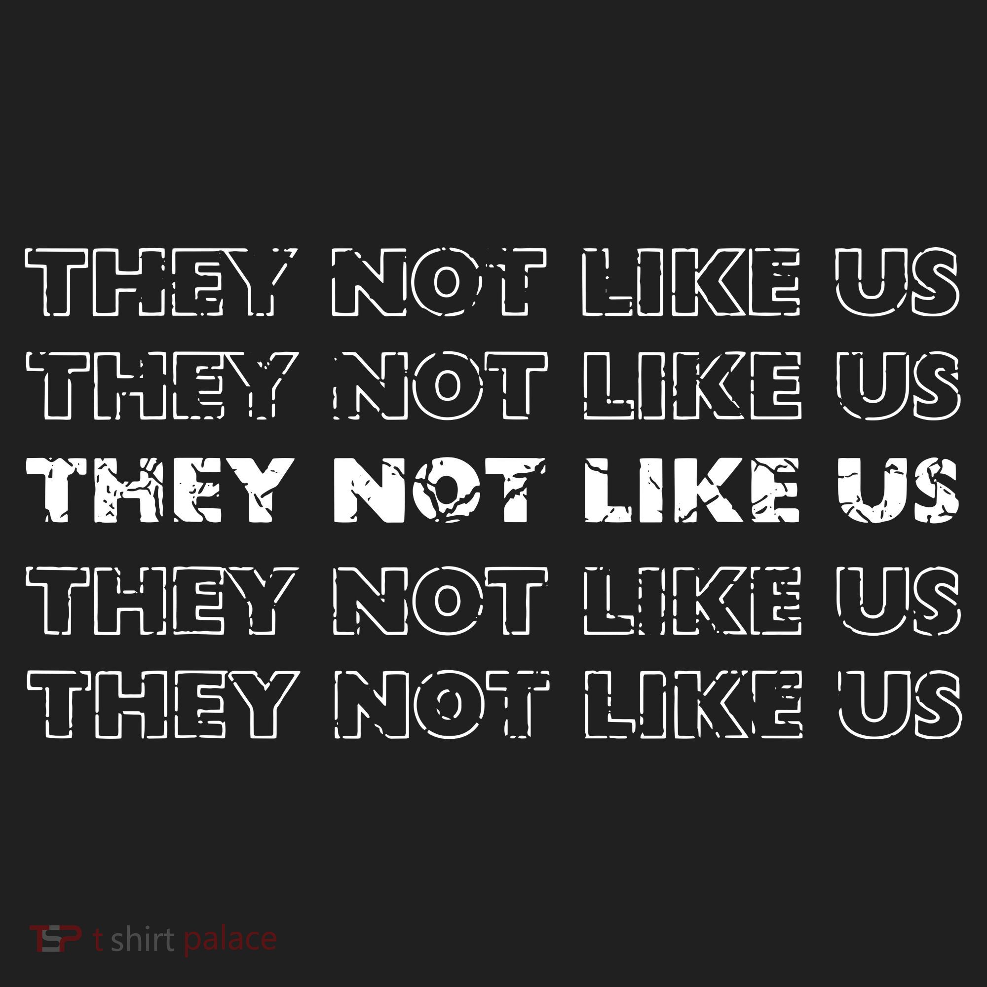 They Not Like Us Golf Towel