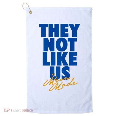 They Not Like Us Simeon Golf Towel