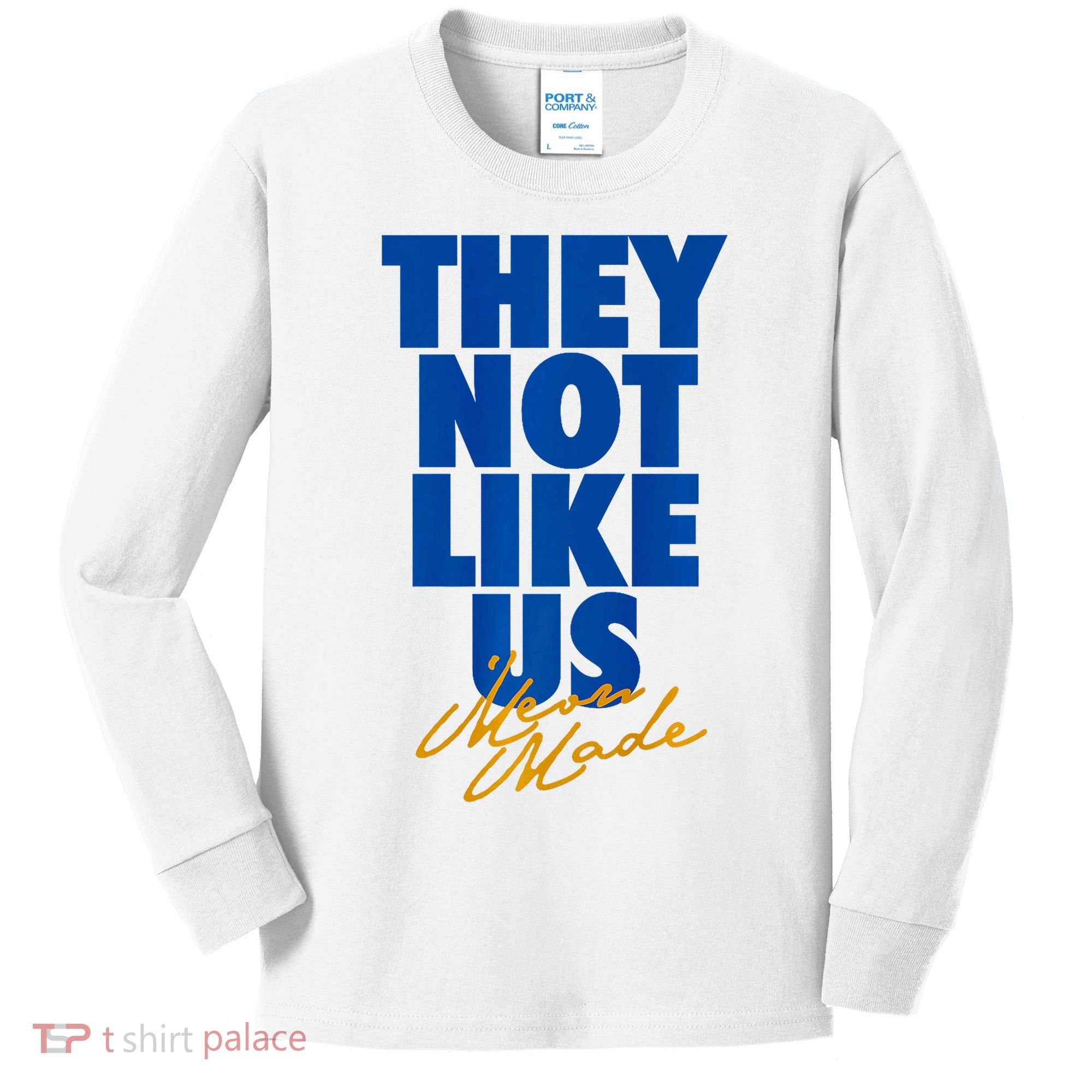 They Not Like Us Simeon Kids Long Sleeve Shirt