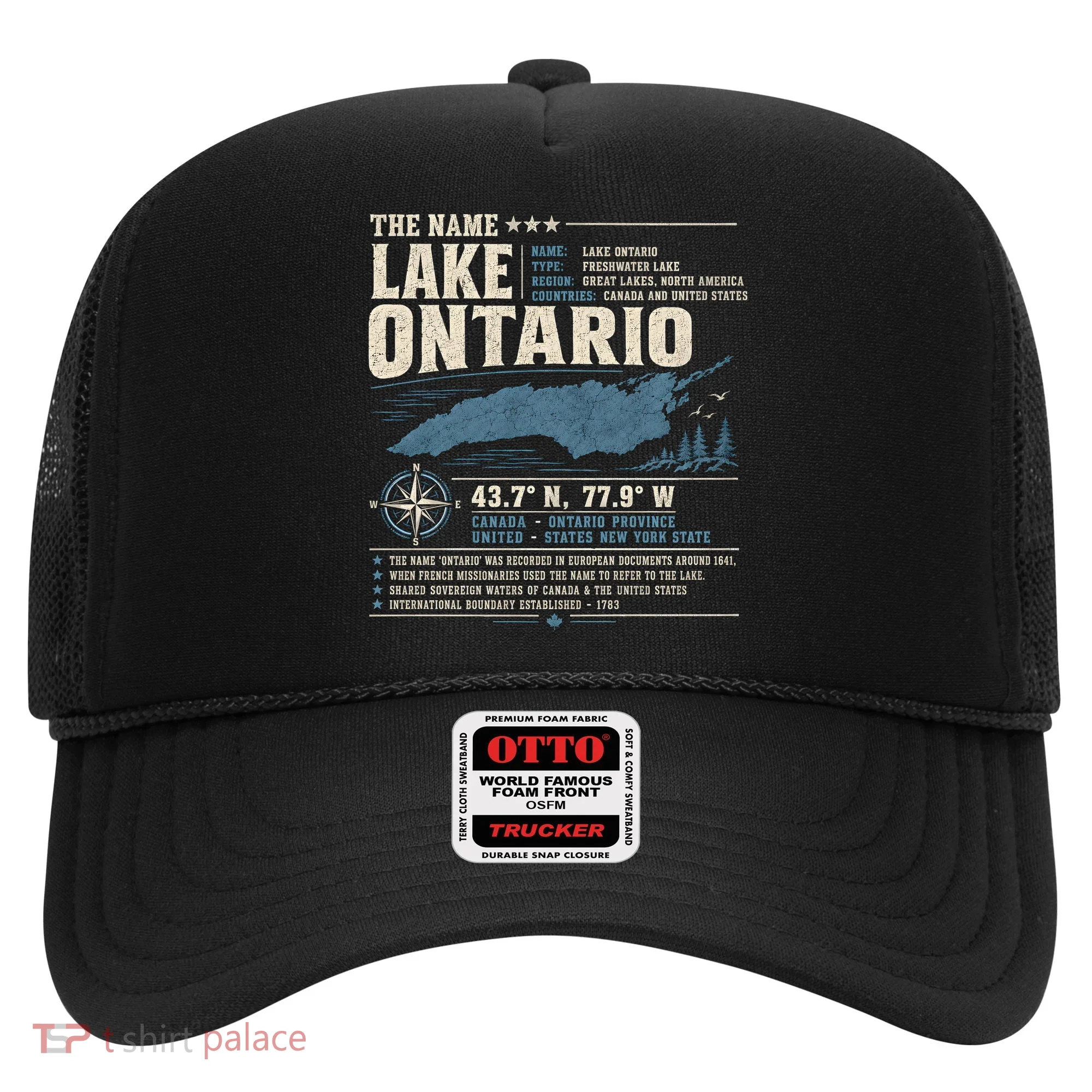 The Name Lake Ontario Coordinates Hat