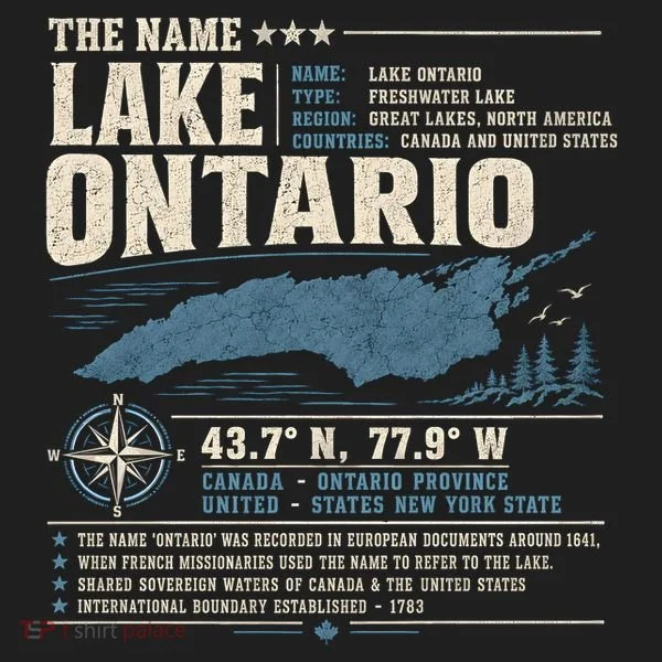 The Name Lake Ontario Coordinates Hat