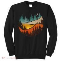 Trees Nature Mountains Adventure Outdoor Wildlife Forest Sweatshirt thumb 0